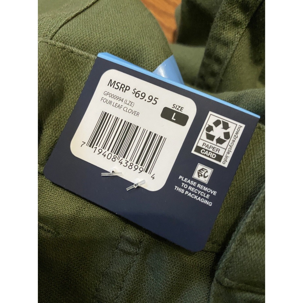 NWT Gap Twill Jogger Olive GREEN Washed Size LARGE Stretch Band New! NWT $70 - Picture 6 of 6